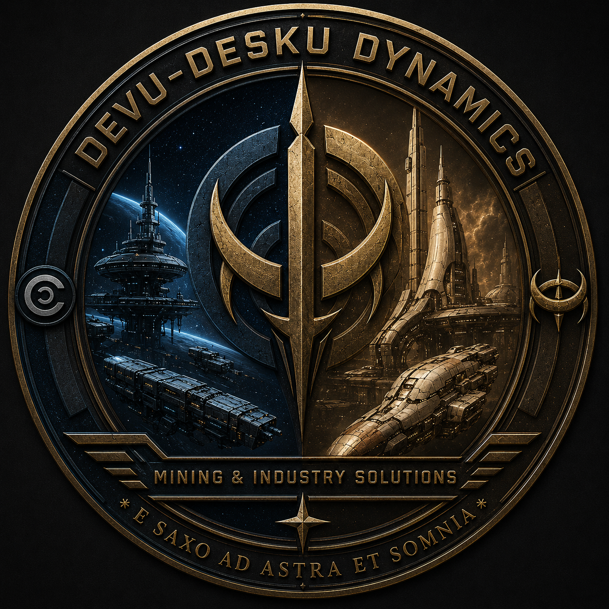Devu-Desku Dynamics emblem